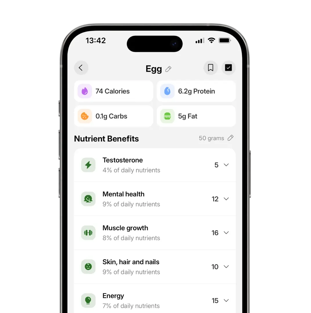 Track nutrients screenshot